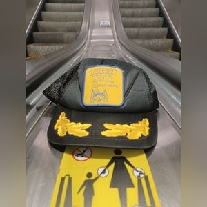 Vintage "Lakeside Hotel - Faust Alberta" Embroided Mesh Trucker Snapback Hat